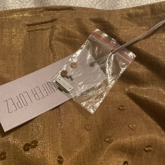 J-Lo fancy skirt NWT! Sz 12 copper color - Picture 6 of 8